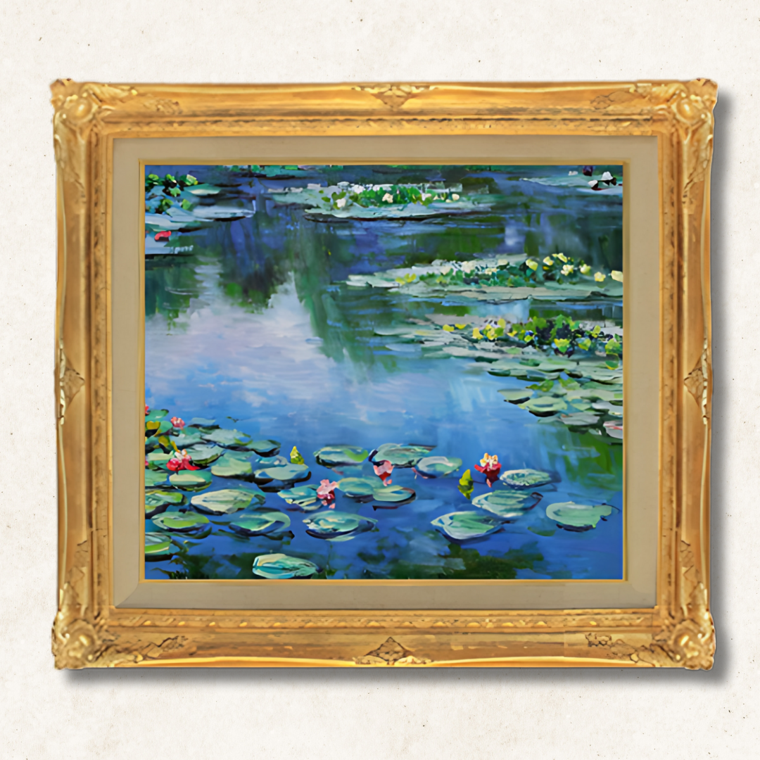 Claude Monet - Water lilies F10 | High-Quality Hand-Painted Oil Painting