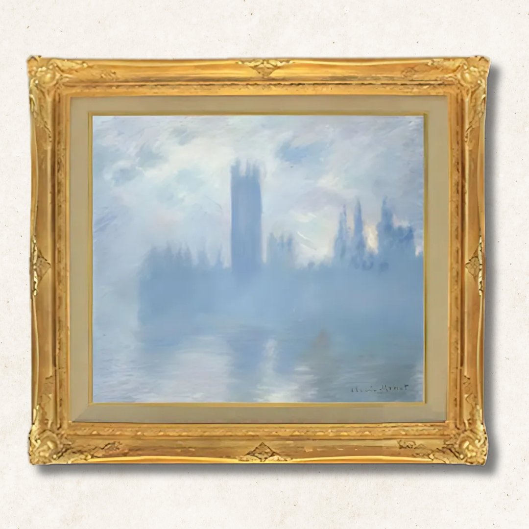 Claude Monet - Houses of Parliament, London  F10 | High-Quality Hand-Painted Oil Painting