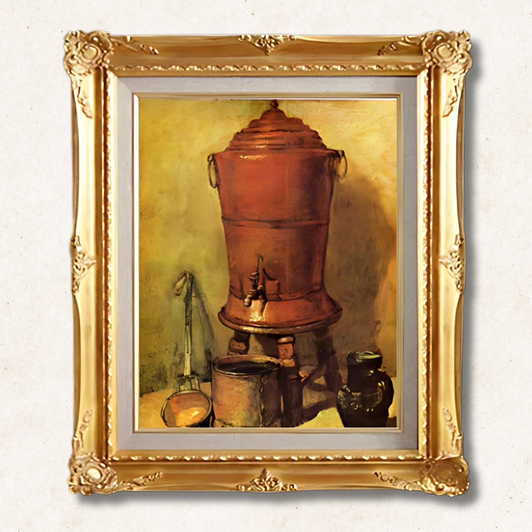 Jean Siméon Chardin - The Water Tank  F6 | Premium Hand-Painted Oil Painting - Commodore Club Art