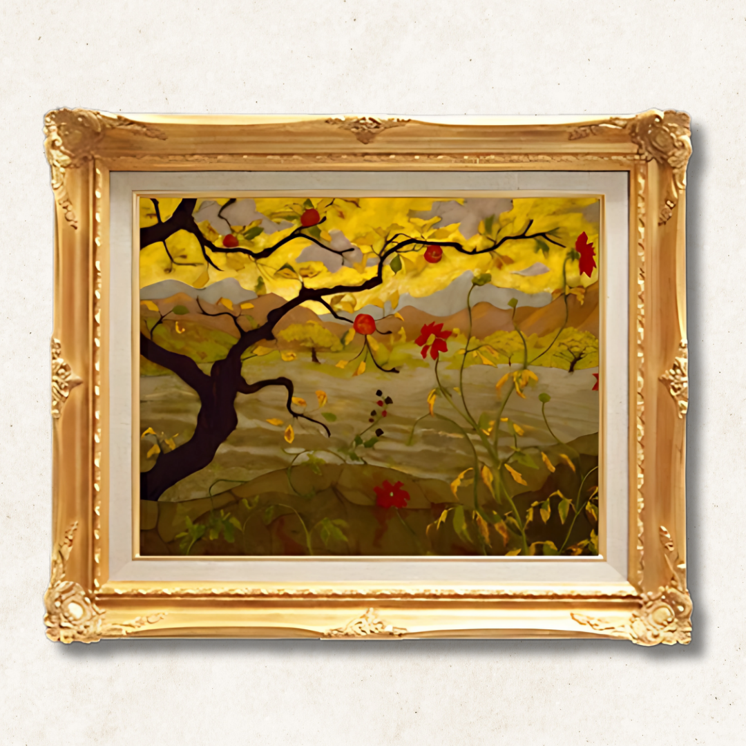 Paul Ranson - Apple Tree with Red Fruit F6 | Gallery-Quality Hand-Painted Oil Painting