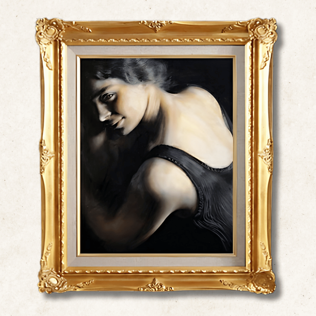 Giacomo Balla - The Doubt  F6 | Hand-Painted Oil Painting Framed for Home Decor