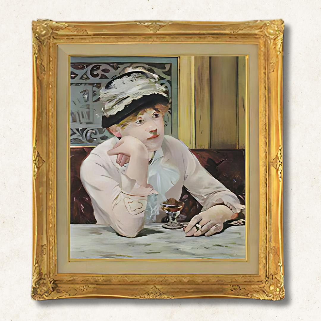 Edouard Manet - The tipsy woman F10 | Premium Hand-Painted Oil Painting - Commodore Club Art