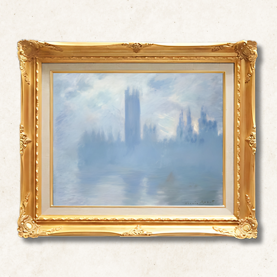 Claude Monet - Houses of Parliament, London  F6 | High-Quality Hand-Painted Oil Painting