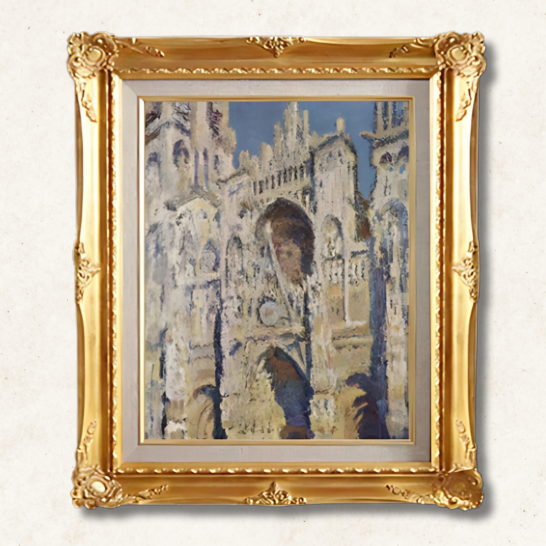 Pierre-Auguste Renoir -  Rouen Cathedral, Full Sunlight  F6 | Gallery-Quality Hand-Painted Oil Painting