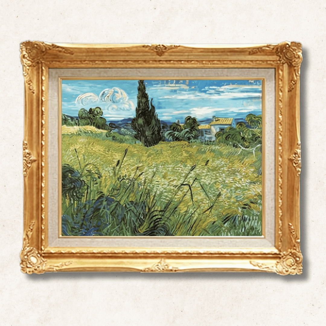 Vincent van Gogh -  Wheat Field with Crows  F6 | Hand-Painted Oil Painting Framed for Home Decor