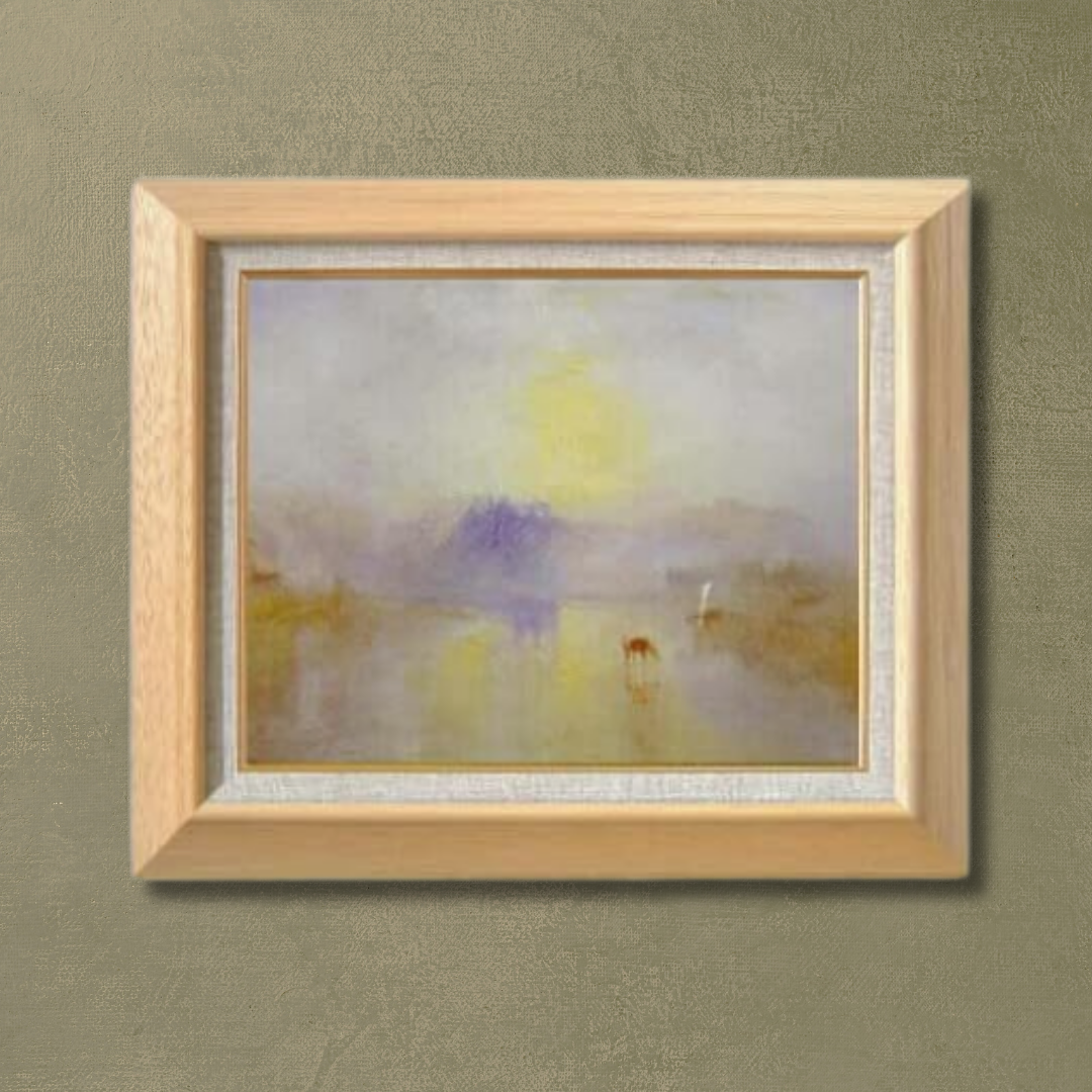 Joseph Mallord William Turner |  Norham Castle, sunrise   F6