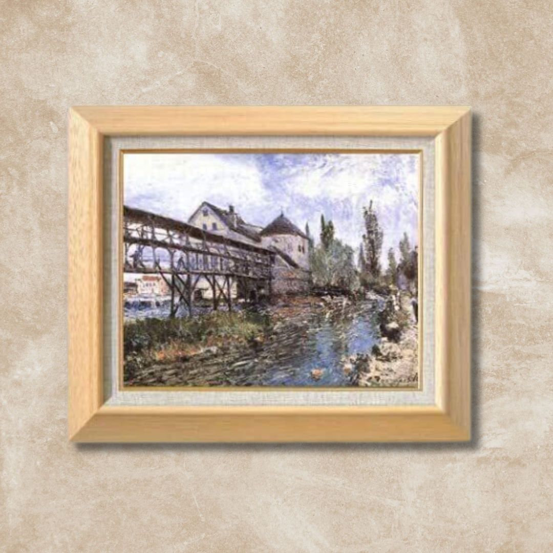 Alfred Sisley | Mill Provence in Moreh  F6