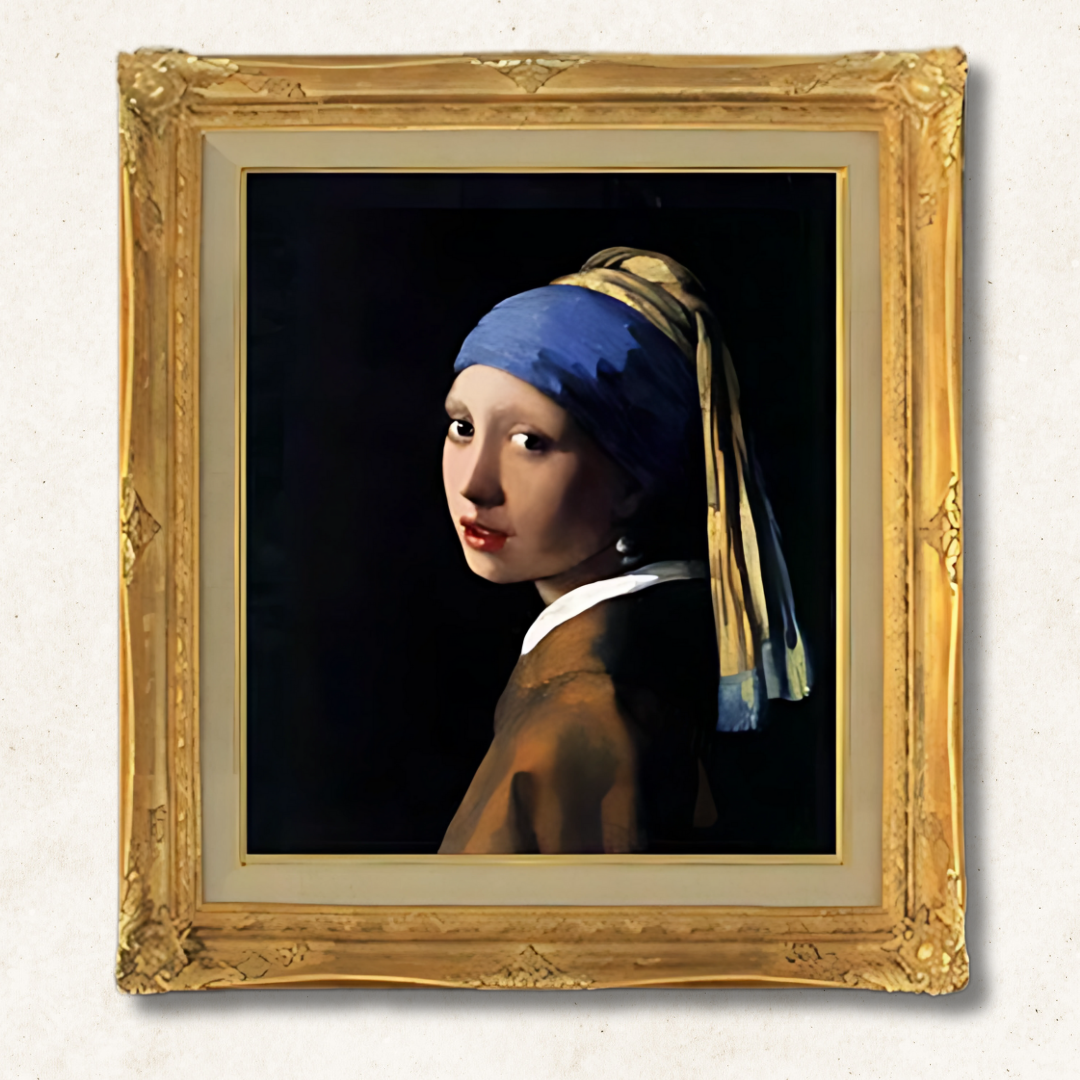 Johannes Vermeer - Girl with a Pearl Earring  F10 | Premium Hand-Painted Oil Painting