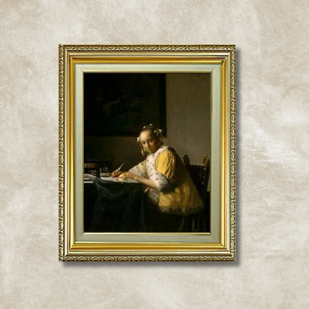 Johannes Vermeer | A Lady Writing a Letter F6　　