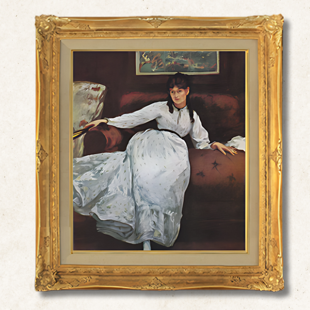 Édouard Manet - Rest F10 | Hand-Painted Oil Painting Framed for Home Decor