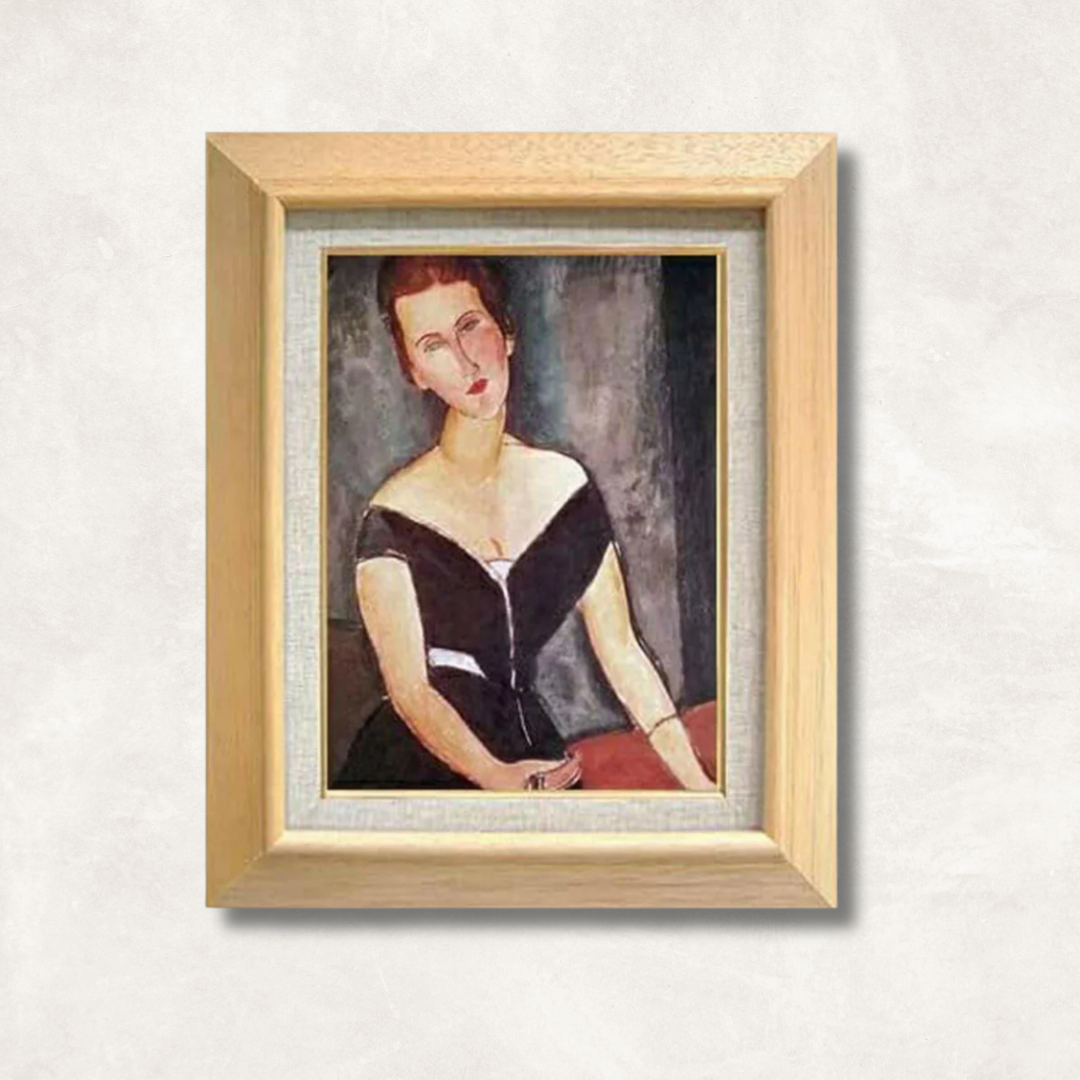 Amedeo Modigliani | Madame G. van Muyden  F4 Wall Art - Hand-painted oil painting