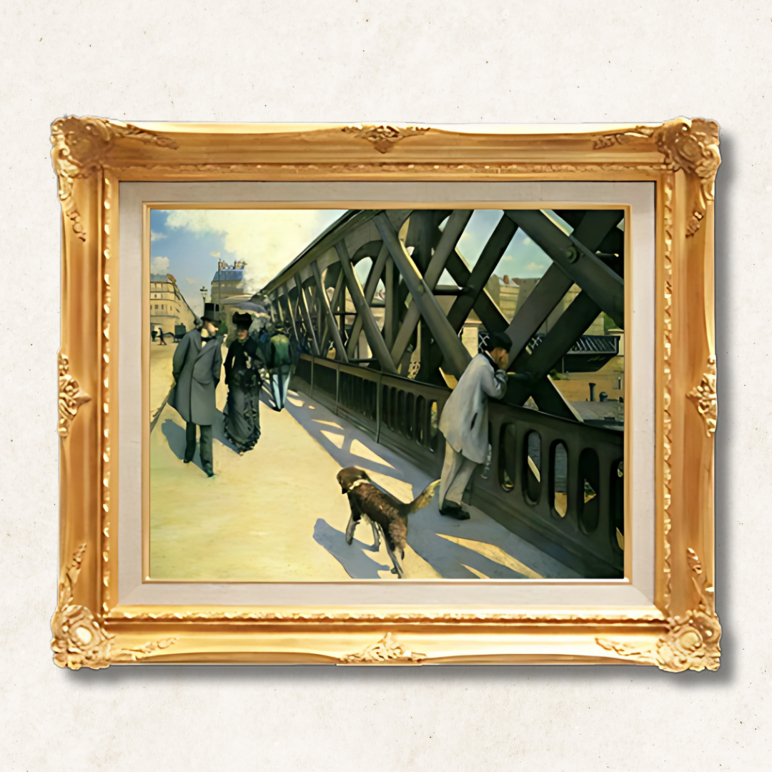 Gustave Caillebotte - The Europe Bridge  F6 | Premium Hand-Painted Oil Painting