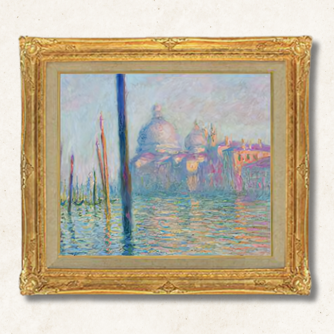 Claude Monet -  The Grand Canal Venice F10 | High-Quality Hand-Painted Oil Painting