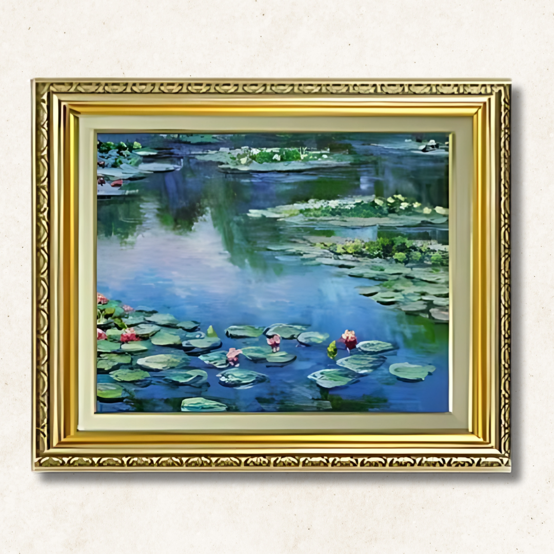 Claude Monet | Water lilies (2)  F6 Wall Art - Hand-painted oil painting