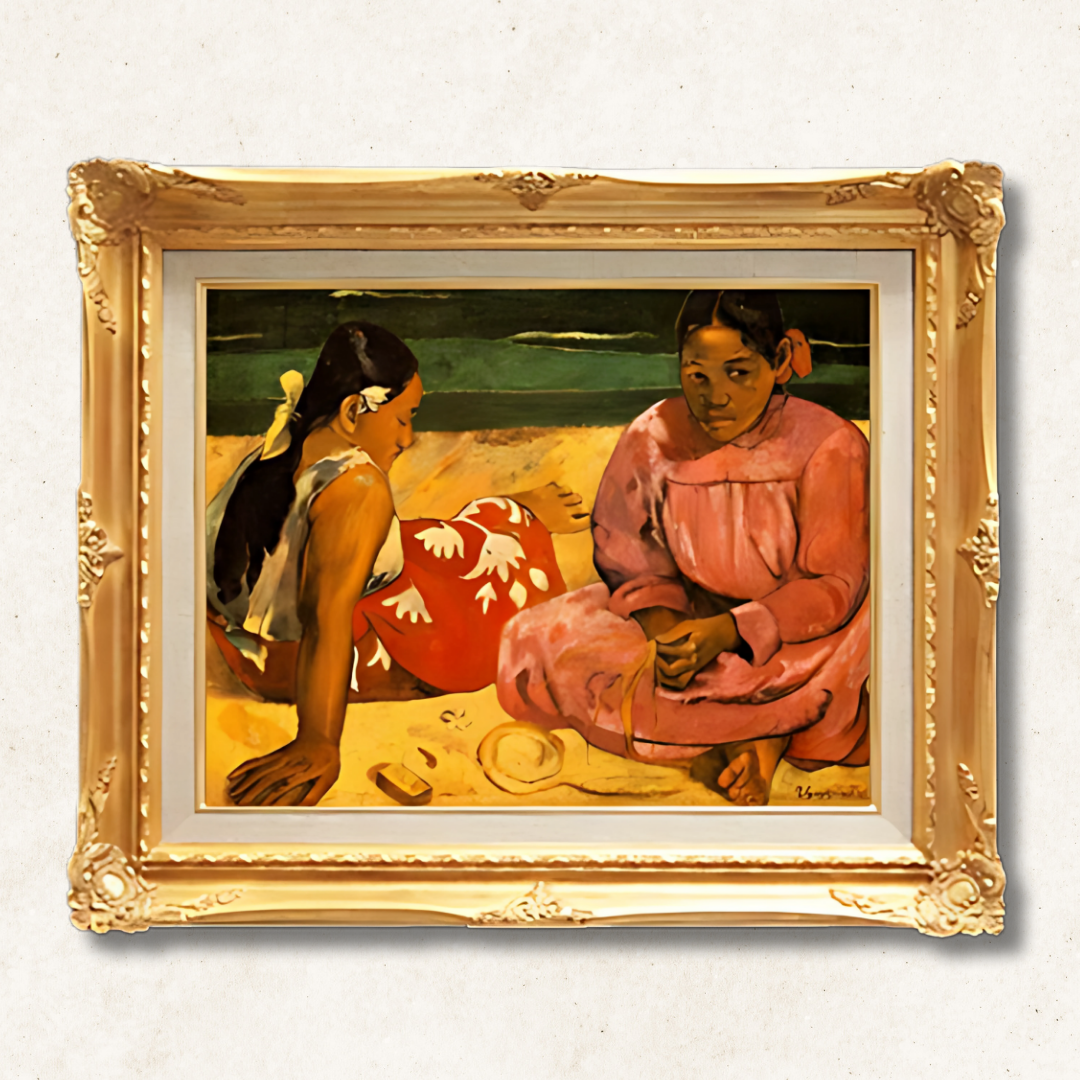 Paul Gauguin - Tahitian Women on the Beach  F6 | Gallery-Quality Hand-Painted Oil Painting