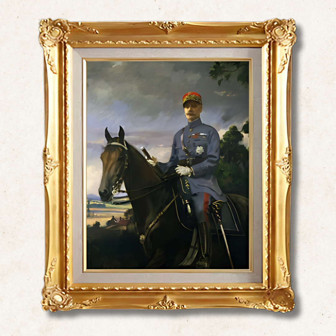 Edmund Charles - Marshal Ferdinand Foch  F6 | Gallery-Quality Hand-Painted Oil Painting