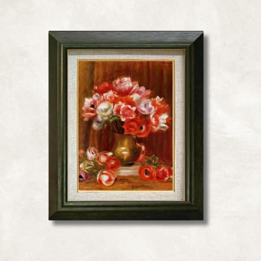 Pierre-Auguste Renoir - Anemones   F4 | Gallery-Quality Hand-Painted Oil Painting