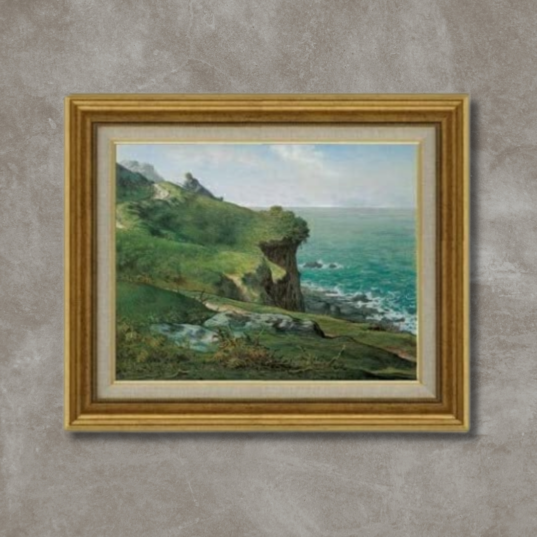 Jean-François Millet |  Cliffs of Gréville F6