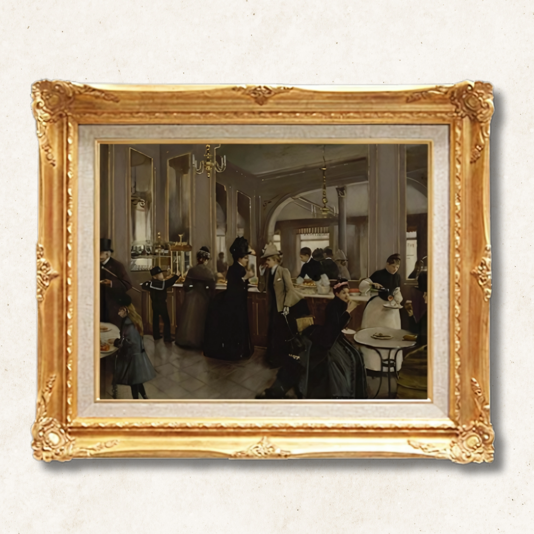 John Singer Sargent -La Pâtisserie Gloppe  F6 | Premium Hand-Painted Oil Painting