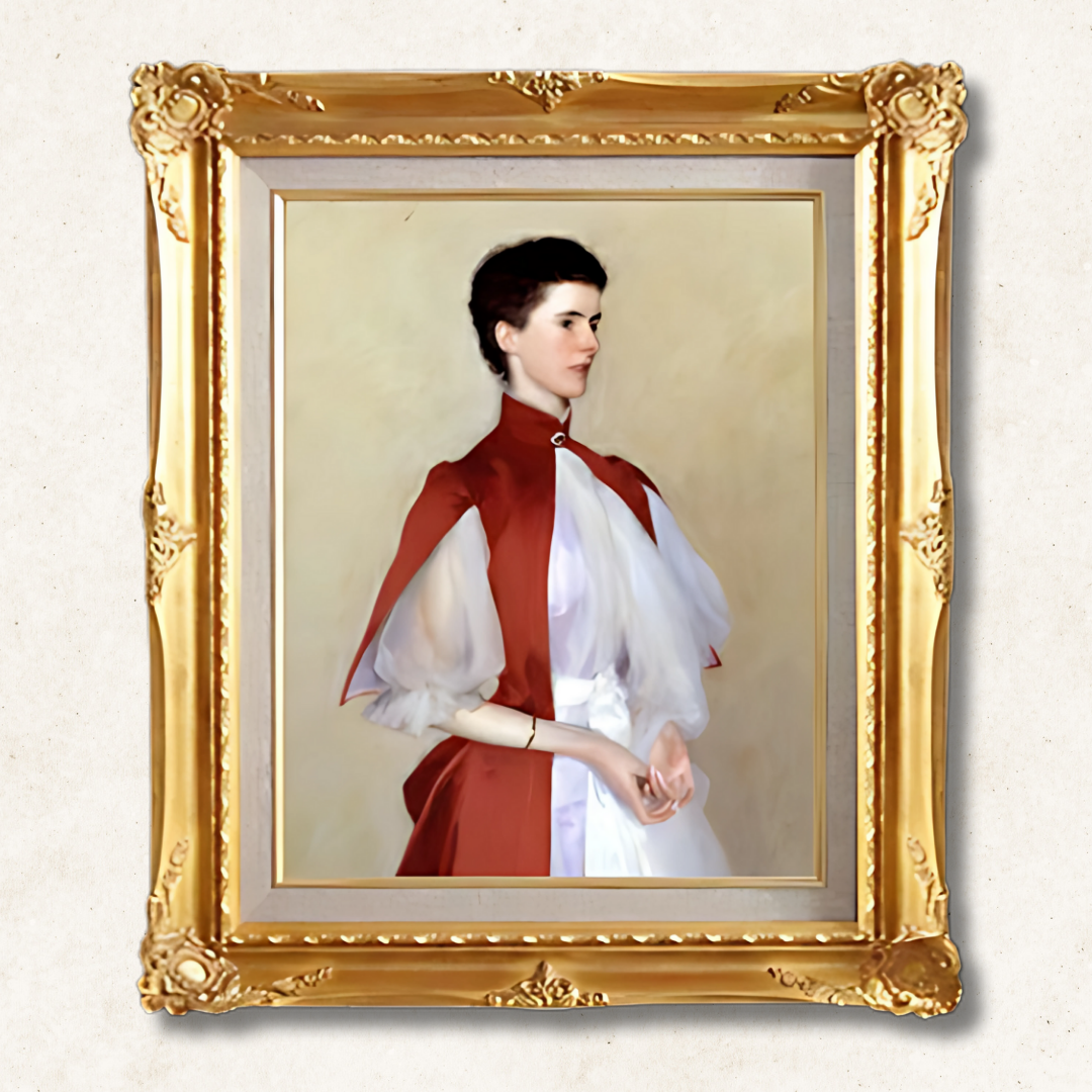 John Singer Sargent -  Mrs. Robert Harrison  F6 | Premium Hand-Painted Oil Painting