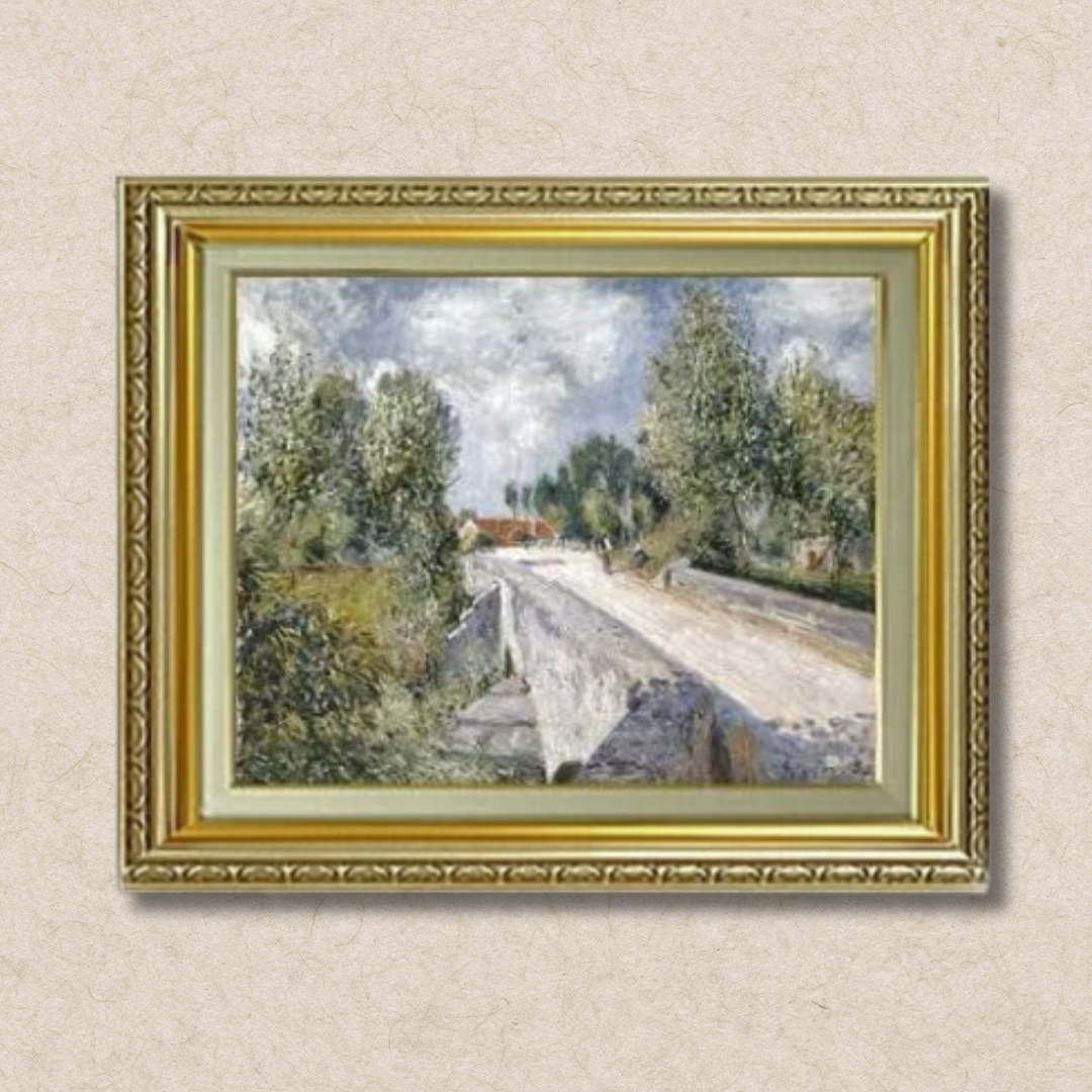 Alfred Sisley | Bridge over the Aubanne　F6　