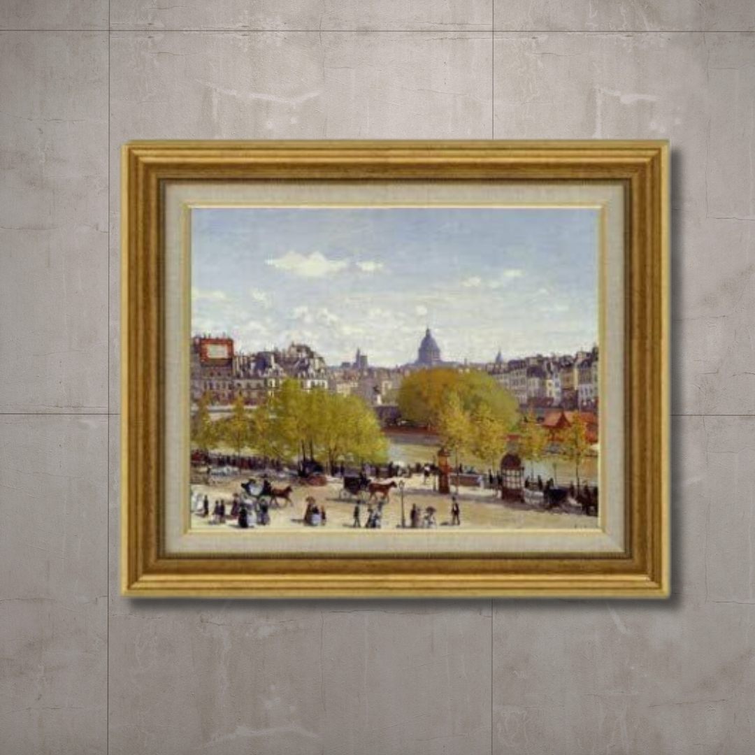 Claude Monet | The Quai Du Louvre, Paris F6