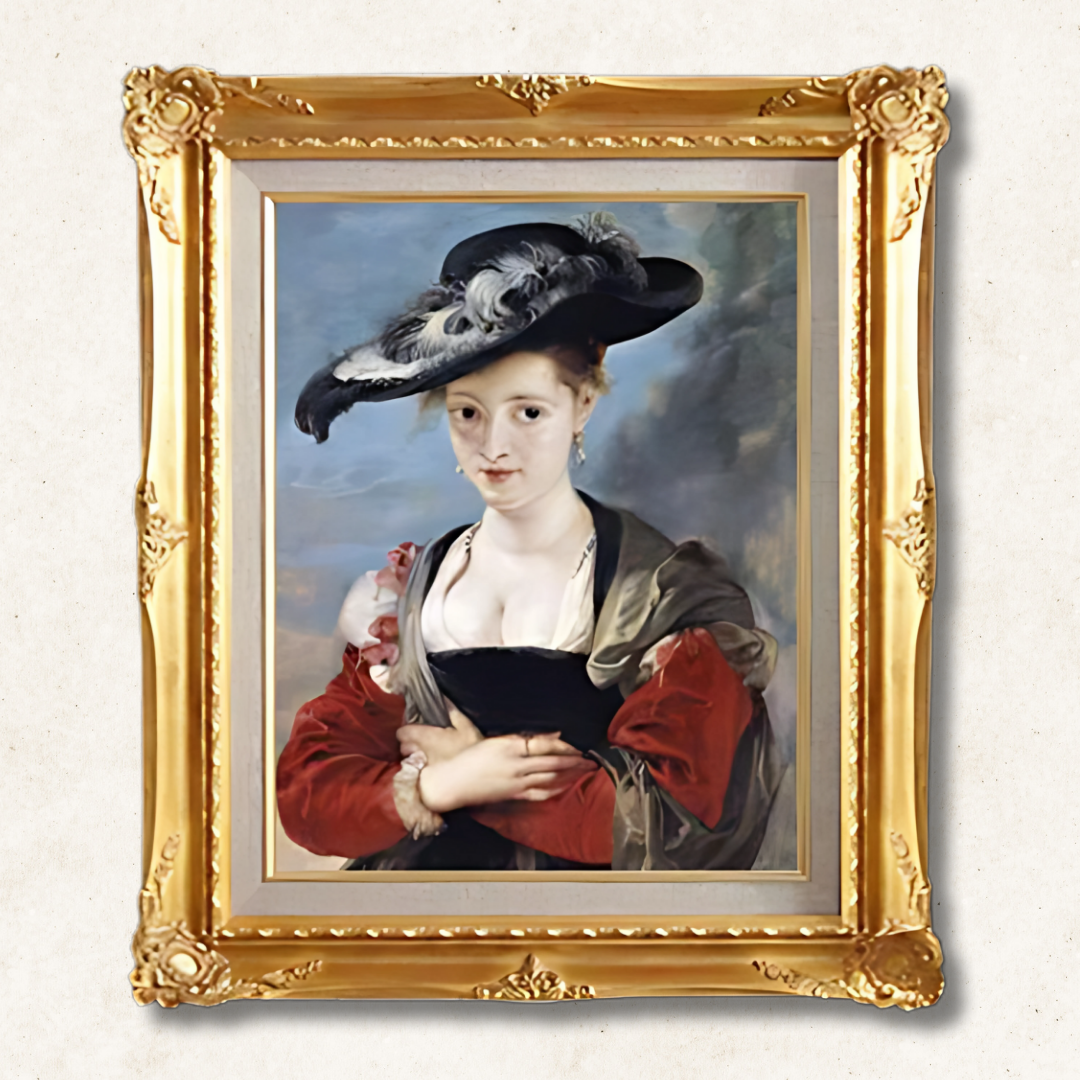 Peter Paul Rubens - Portrait of Susanna Fourment  F6  | Hand-Painted Oil Painting for Wall Art