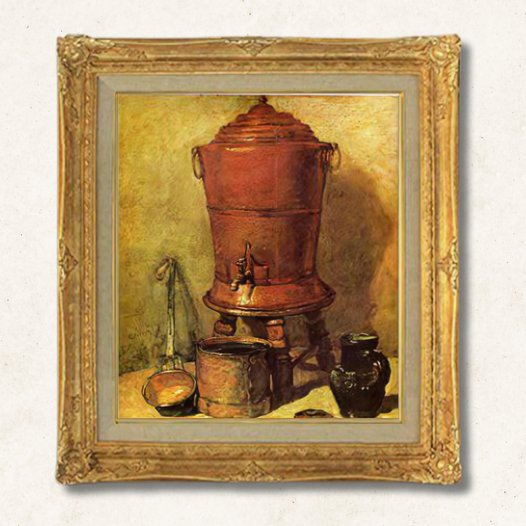 Jean Siméon Chardin - The Water Tank  F10 | Premium Hand-Painted Oil Painting