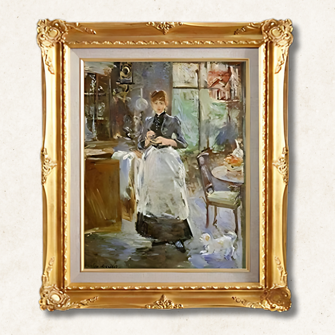 Berthe Morisot - In the Dining Room F6 | High-Quality Hand-Painted Oil Painting