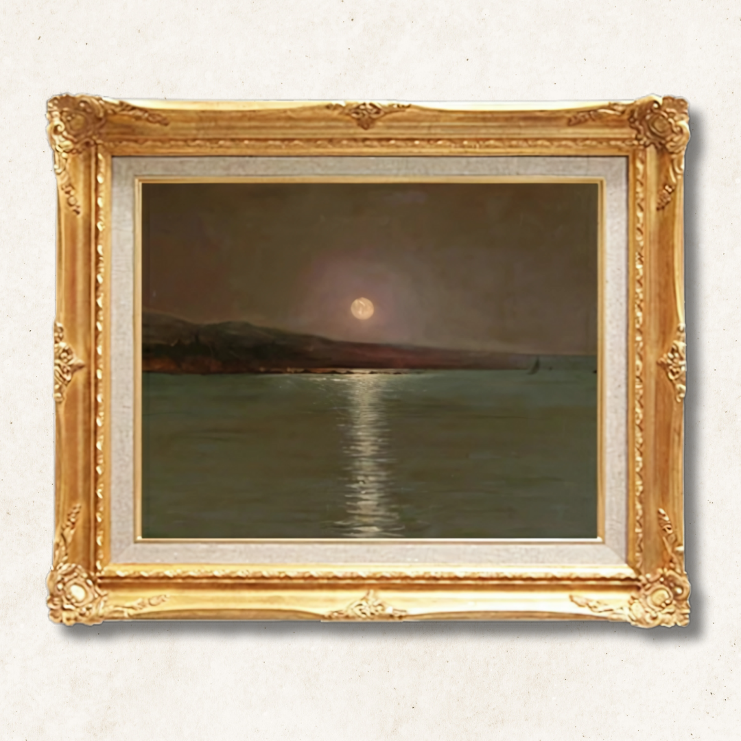 Fausto Zonaro - Full Moon F6 | Gallery-Quality Hand-Painted Oil Painting