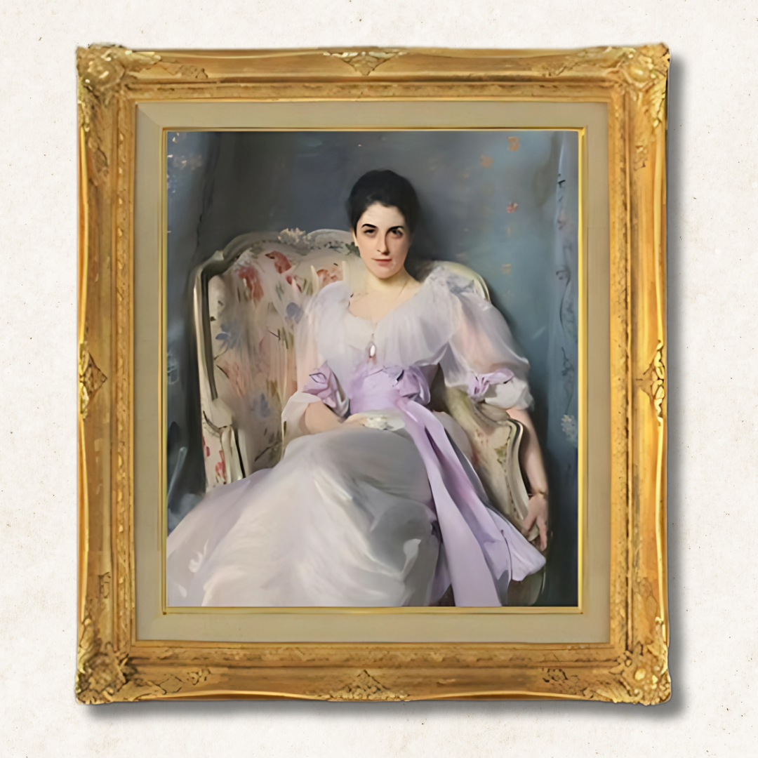 John Singer Sargent - Portrait der Gertrude, Lady Agnew of Lochnaw  F10 | Premium Hand-Painted Oil Painting