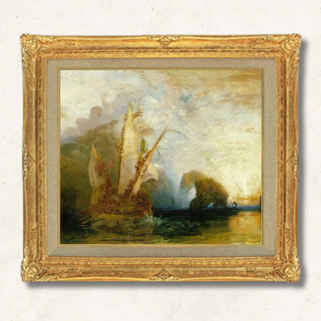 Joseph Mallord William Turner - Ulysses Deriding Polyphemus  F10 | Premium Hand-Painted Oil Painting