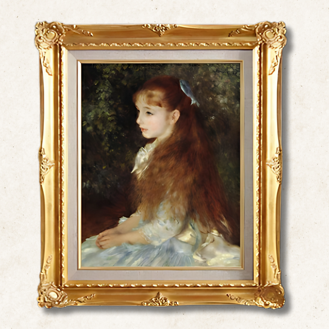 Pierre-Auguste Renoir - Portrait of Irène Cahen d'Anvers F6 Wall Art - Hand-painted oil painting