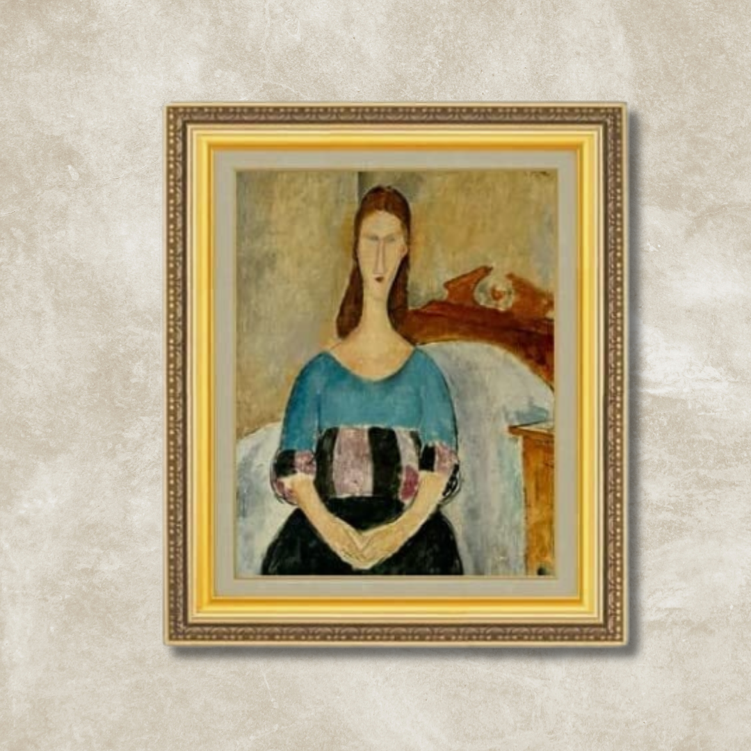 Amedeo Modigliani | Portrait of Jeanne Hebuterne   F6　　　　　