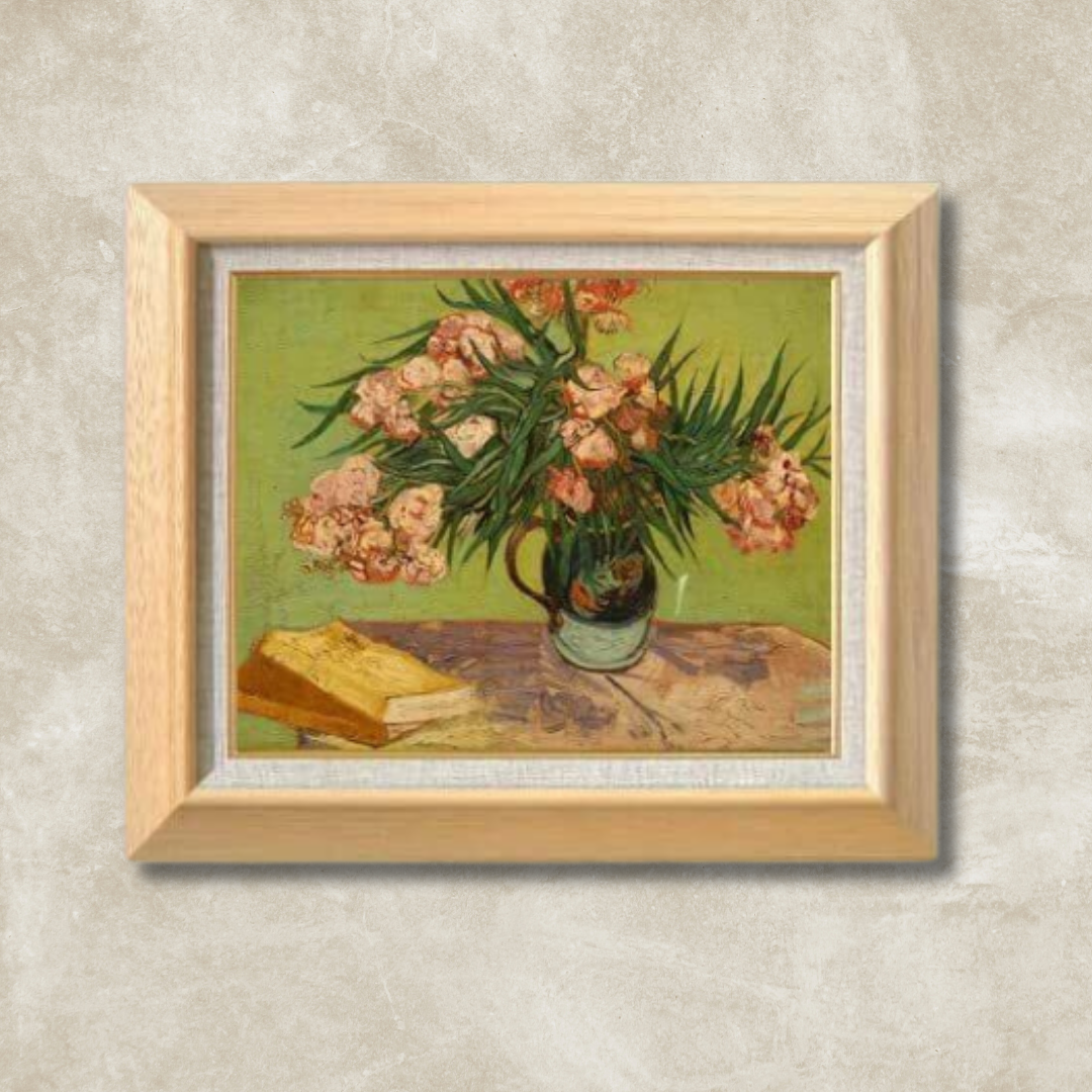 Vincent van Gogh | Vase with Oleanders and Books  F6