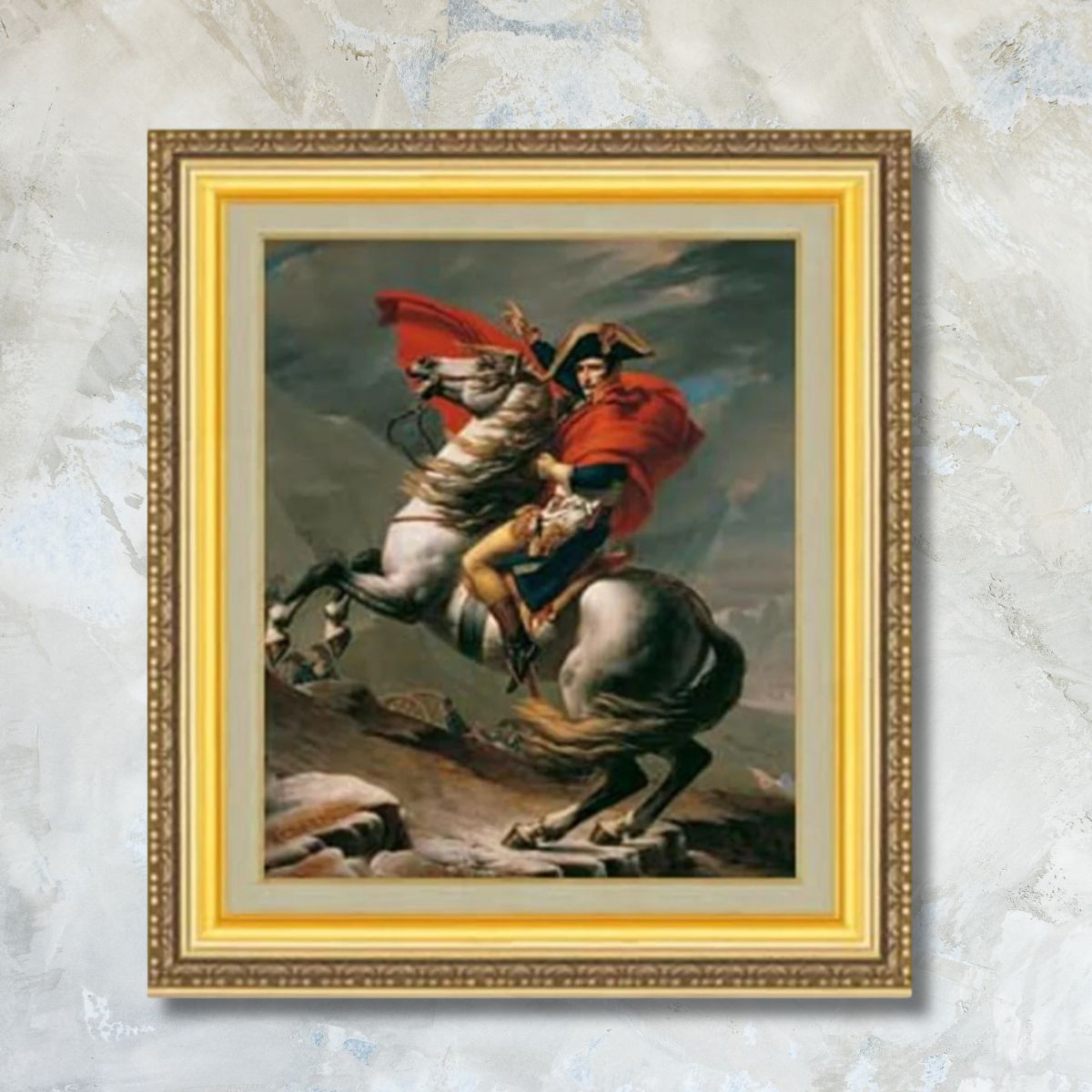 Jacques-Louis David | Napoleon Crossing the Alps F8