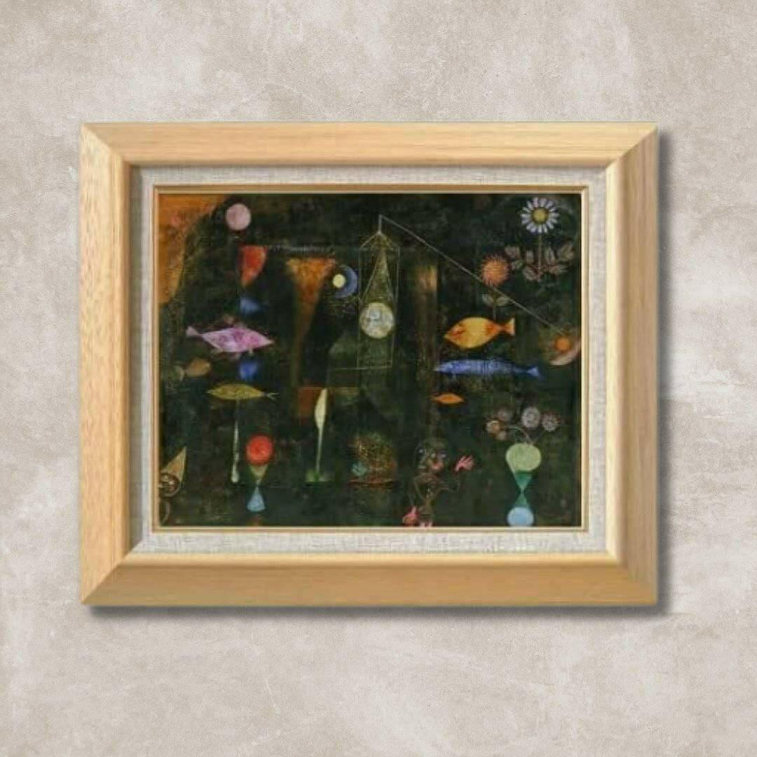 Paul Klee |  Fish Magic   F6 -  | High-Quality Oil Painting.