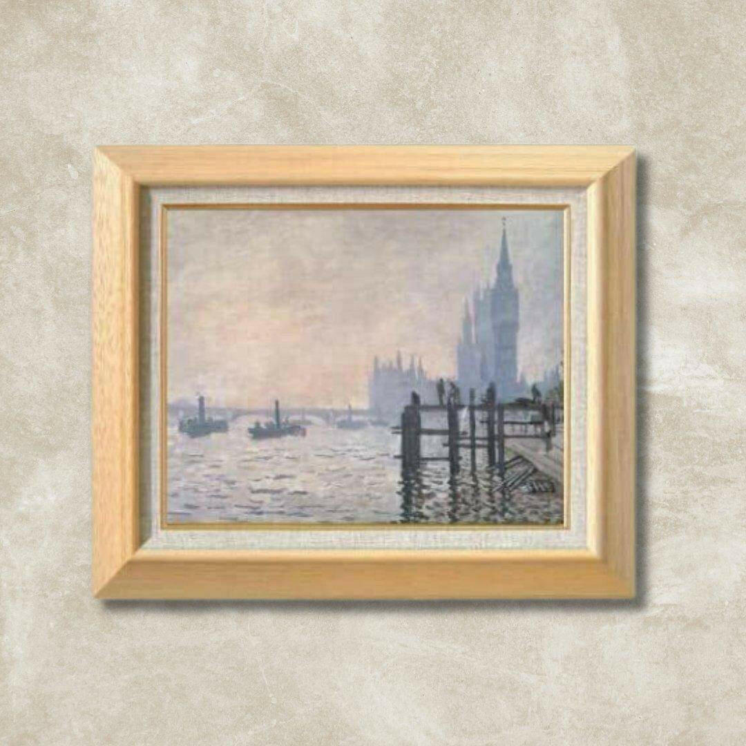 Claude Monet | The Thames below Westminster F6 -  | High-Quality Oil Painting.