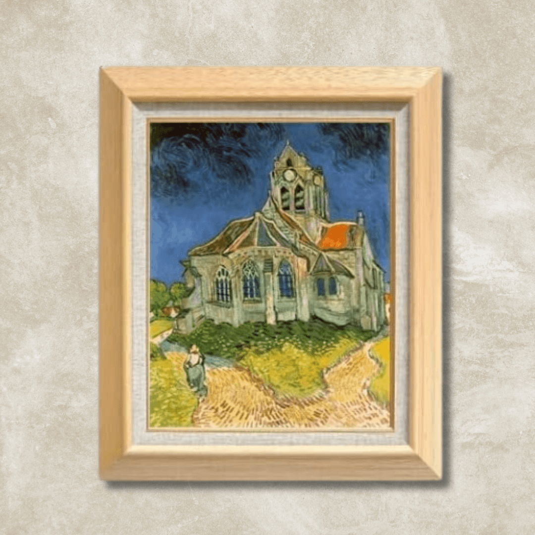 Vincent van Gogh | The Church at Auvers  F6