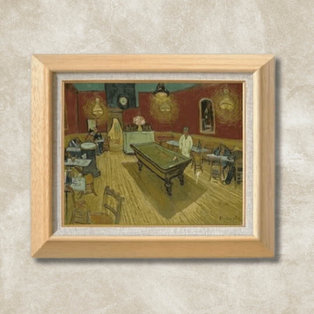 Vincent van Gogh | The Night Café  F6 -  | High-Quality Oil Painting.