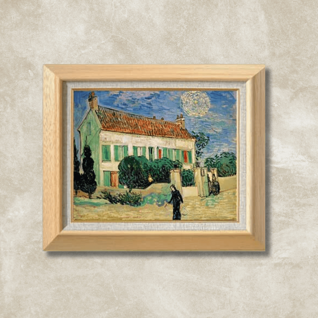 Vincent van Gogh | White House at Night  F6 -  | High-Quality Oil Painting.