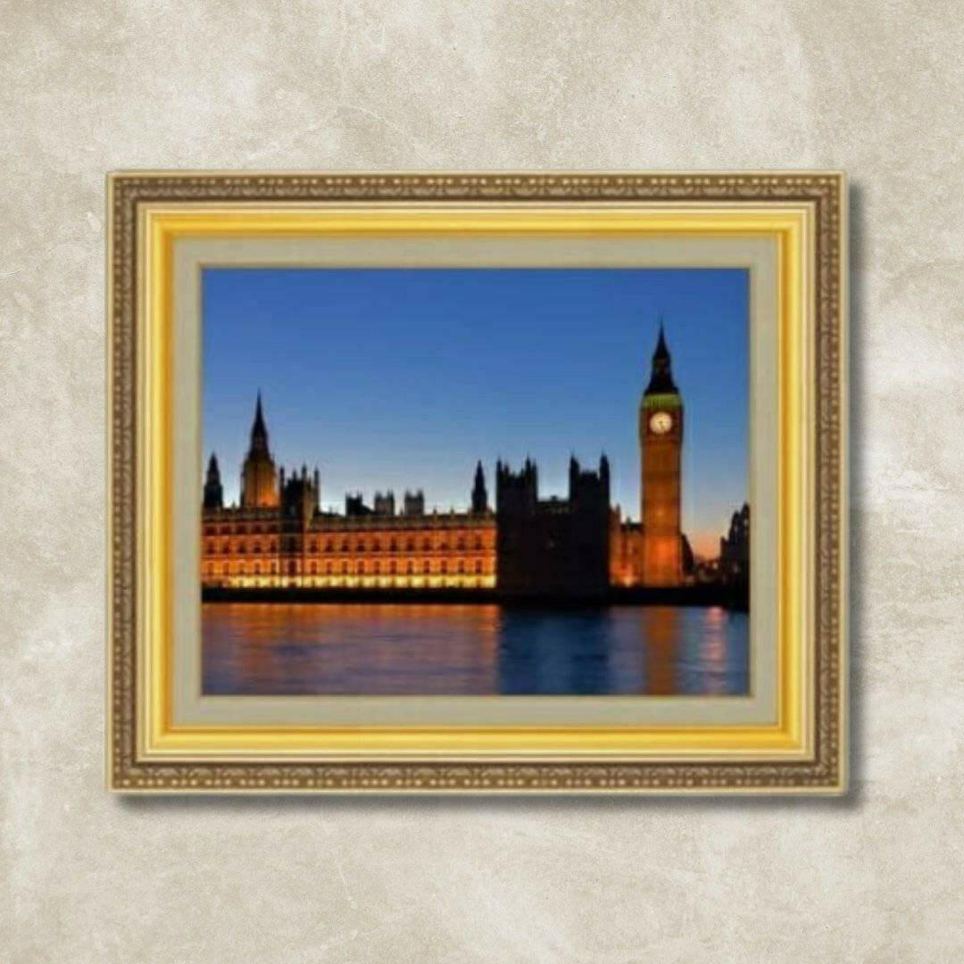 Original painting |  Clock Tower - Big Ben -   F6