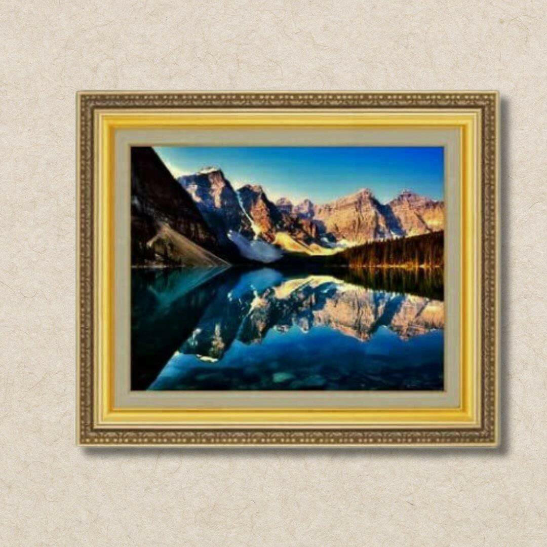 Original painting | Scenery of Moraine Lake  F6