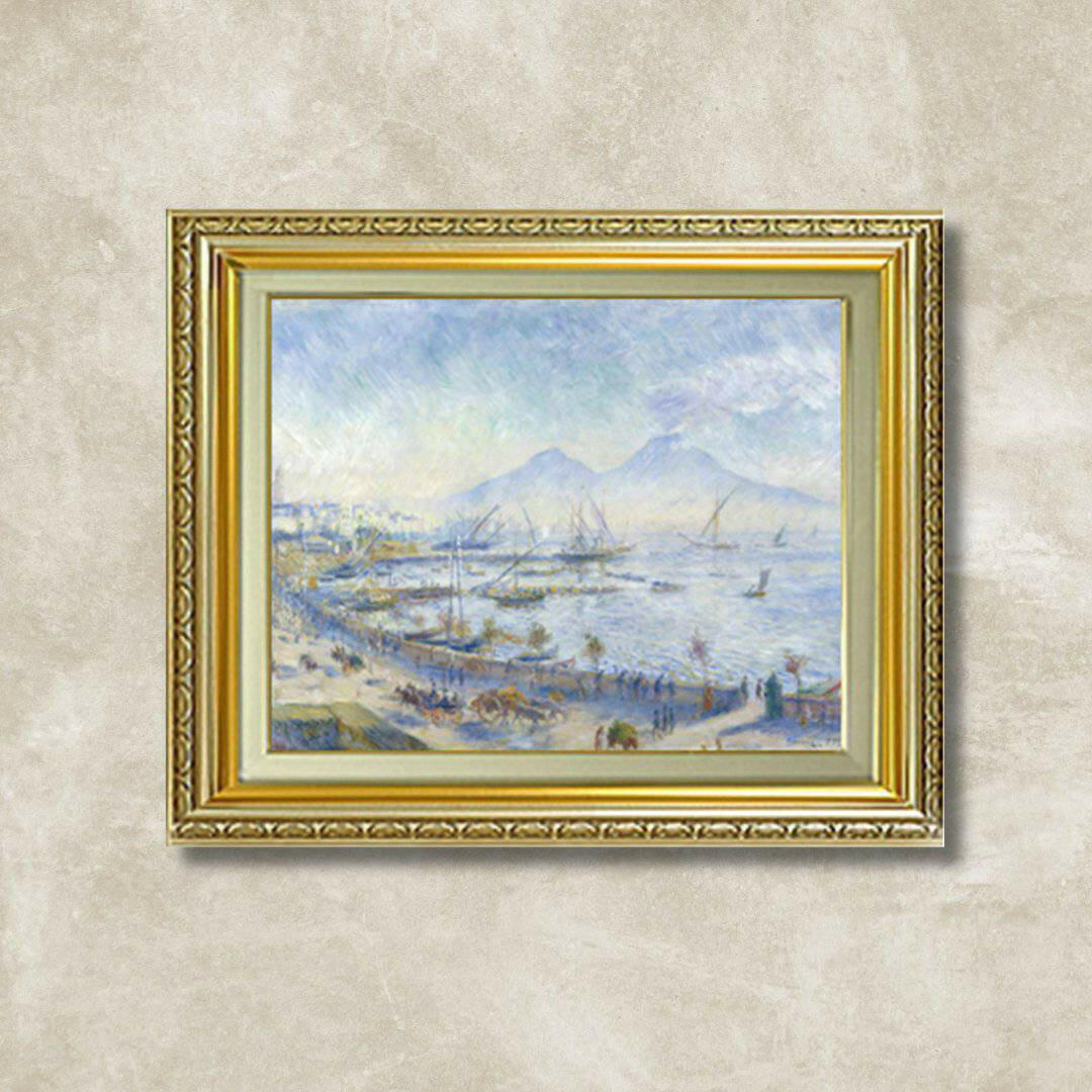 Pierre-Auguste Renoir | The Bay of Naples F6  Wall Art - Hand-painted oil painting -  | High-Quality Oil Painting.