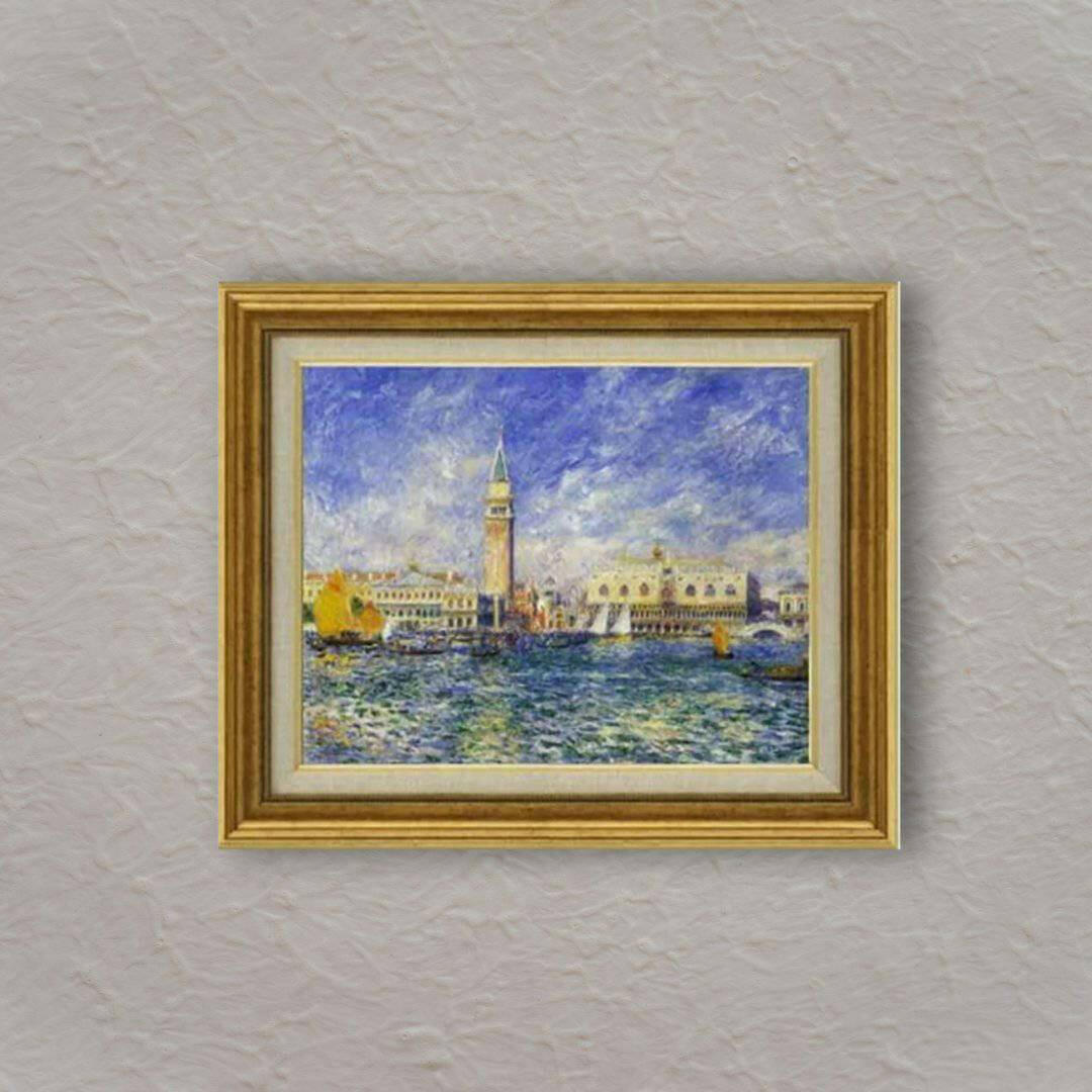 Pierre-Auguste Renoir | Venice, the Doge's Palace F6 Wall Art - Hand-painted oil painting -  | High-Quality Oil Painting.