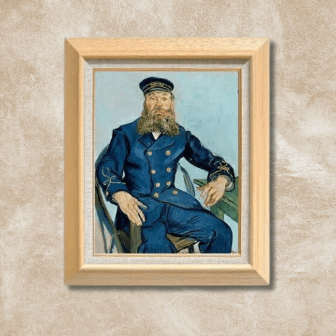 Vincent van Gogh | Portrait of the Postman Joseph Roulin  F6 -  | High-Quality Oil Painting.