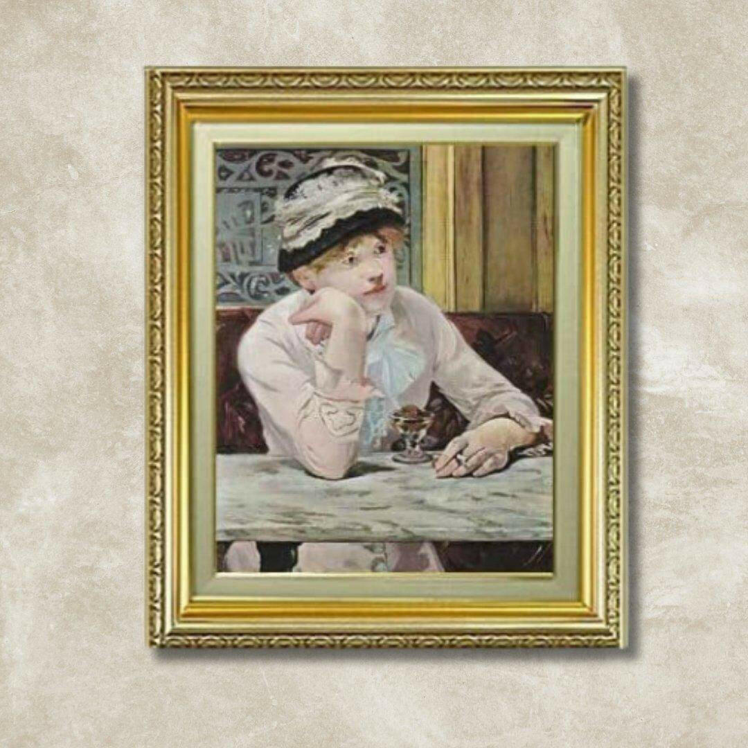 Édouard Manet | The tipsy woman　F6 -  | High-Quality Oil Painting.