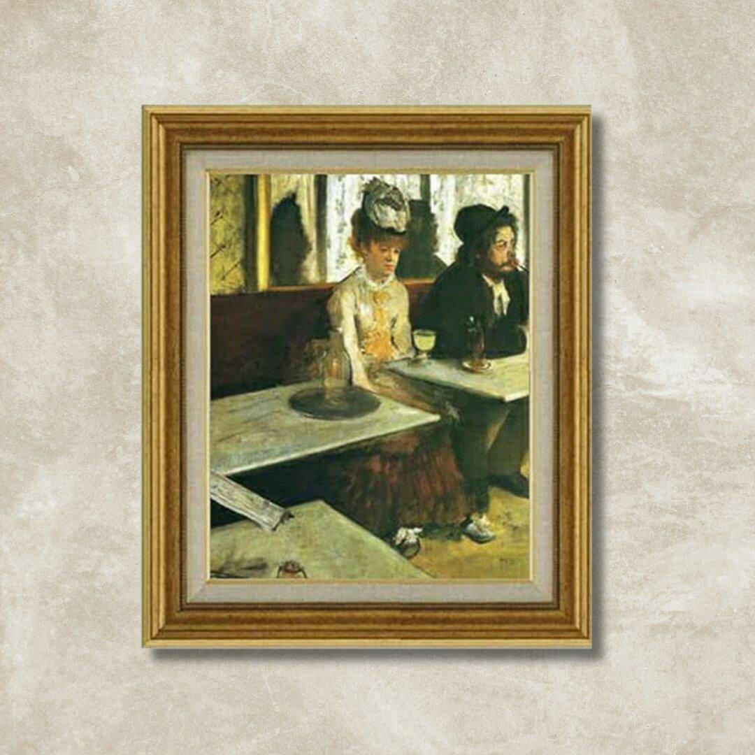 Edgar Degas | In a Café  F6