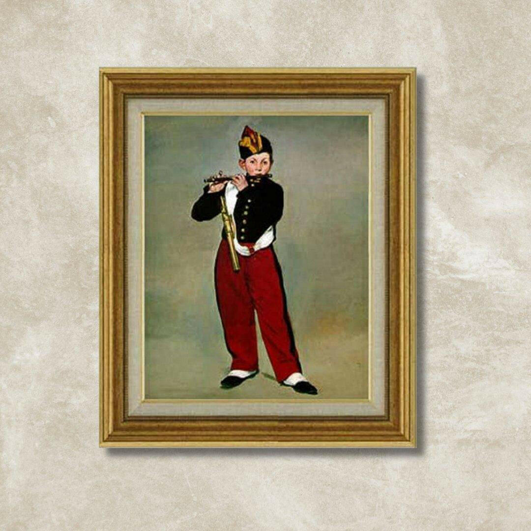 Édouard Manet | The Fifer F6 Wall Art - Hand-painted oil painting -  | High-Quality Oil Painting.