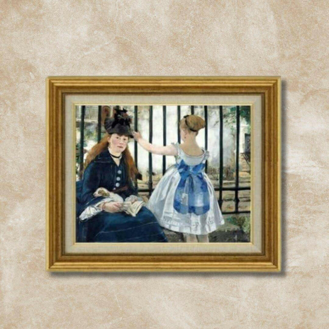 Édouard Manet | The Railway  F6　 Wall Art  Oil painting